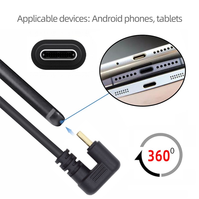 Chenyang USB 3.1 Type-C Male to USB 3.0-A Female OTG Data Power 10Gbps Cable gallery