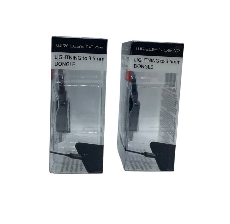 Wireless Gear 3.5mm 2F iPhone iPad Headphone Adapter #TB1119 QTY 2 gallery