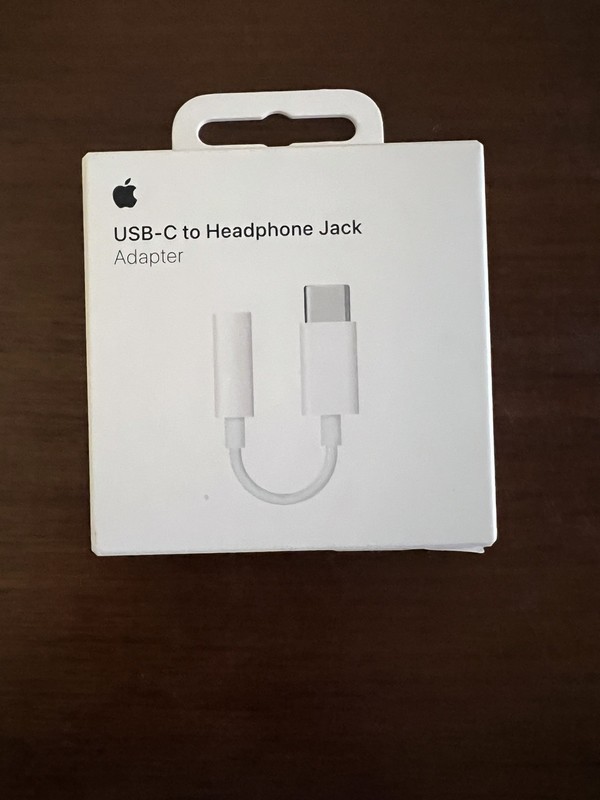 1 Genuine Apple USB-C to 3.5mmHeadphone Jack Adapter OEMMW2Q3AM/A A2049