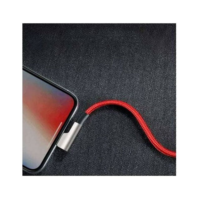 Aukey CB-AL01 USB To Data Cable 2M*2 Black & Red Braided Cable 2 Pack gallery