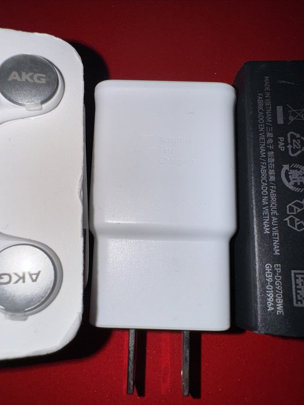 Original Samsung USB To Type C Cable, USB Block And Type C AKG Headphones gallery