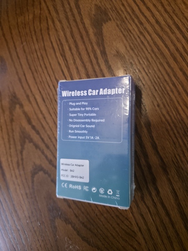Wireless IOS Carplay And Android Auto Adapter – SEALED NEW