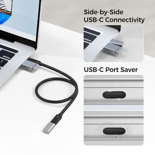 80Gbps USB4 Extension Cable - 3.3ft, Supports [8K@120Hz / 4K@480Hz 3.3 Feet gallery
