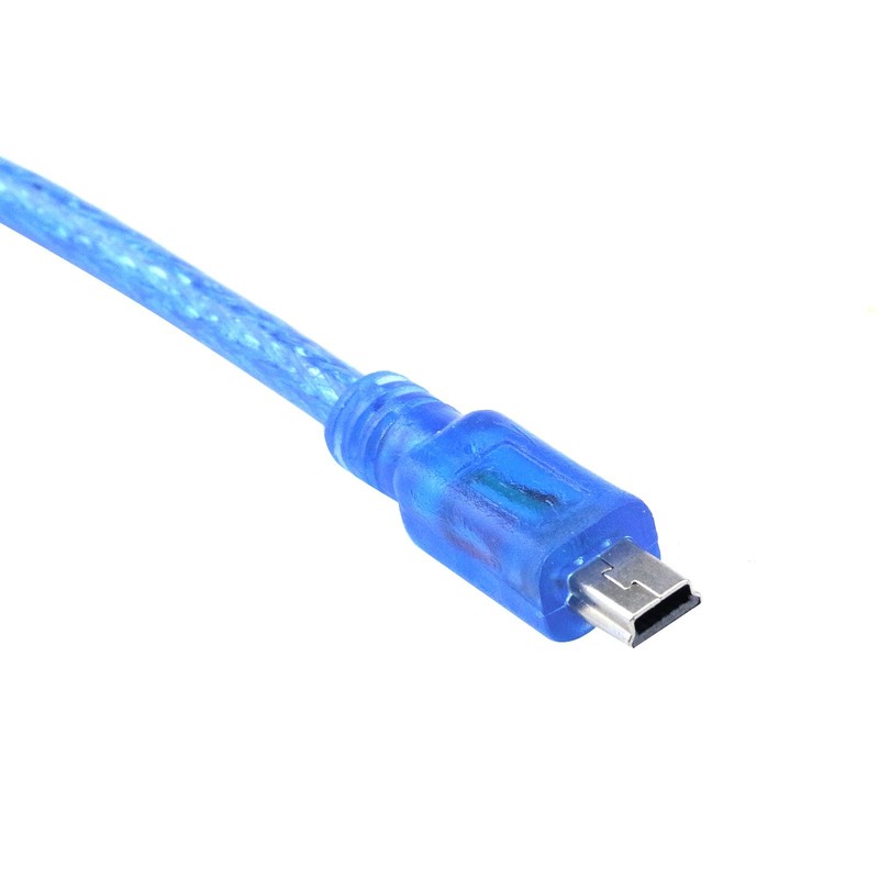 1-Feet Mini USB 2.0 Cable A-Male to Mini-B 30cm Length Pack of 6 gallery