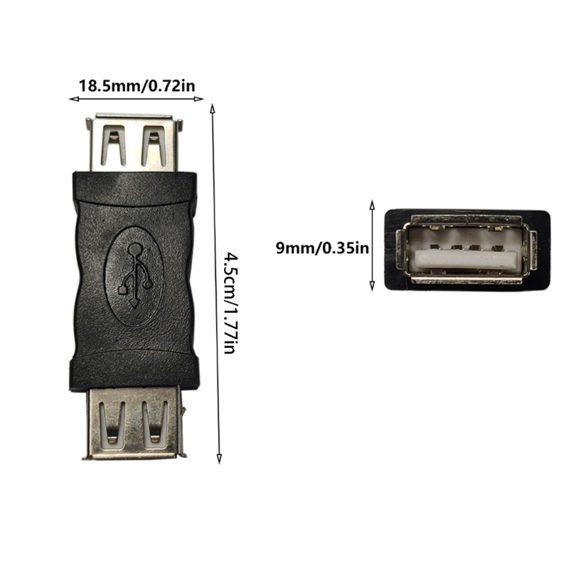 USB Female To Female Adapter Joiner Cable For Smooth Power Communication gallery