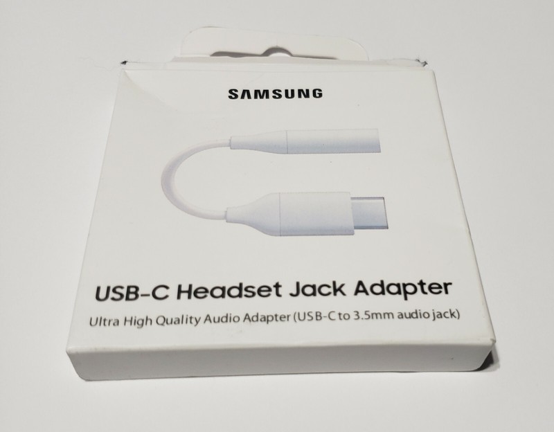 Unused Samsung USB-C to 3.5mm Headphone Audio Jack Adapter EE-UC10JUWEGUS gallery