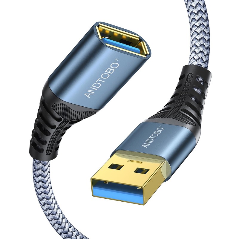 USB Extension Cable 3.3ft, USB 3.0 Type A Male to Female Extender Cables High…
