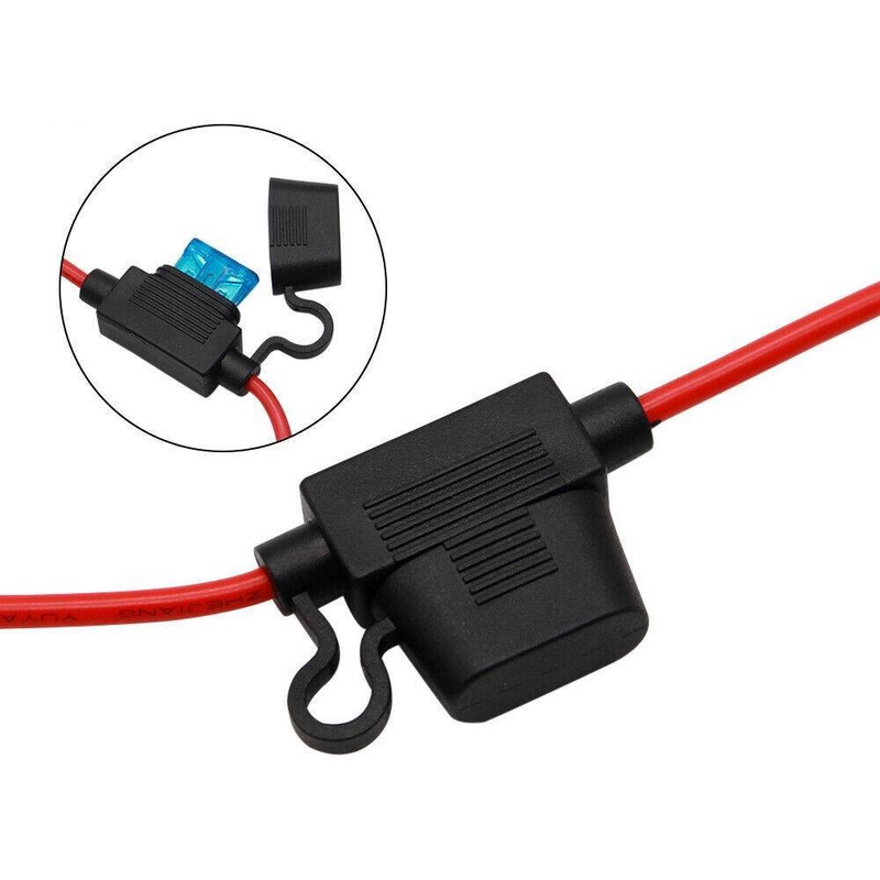 2m 14AWG SAE Connection Cable Adapter Battery Charging 12-24V SAE to ORing Cord gallery