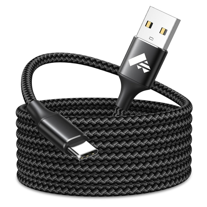 Aioneus USB C Cable 10 Ft, Long USB a to C Cable 3A Fast Charging Cord, Android