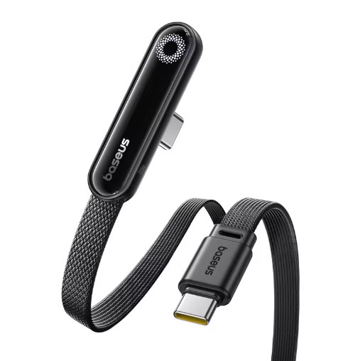 Baseus MVP3 USB C Cable 100W LED Elbow Fast Charge Type C iPhone 17 MacBook