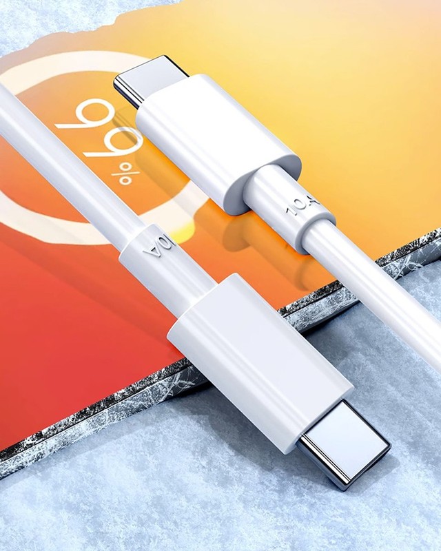 200/120/66W Cable Phone Fast Lead Charger USB-C,C-C Wire 10A 6A TPE Material gallery