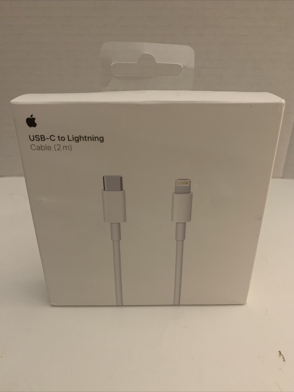 OFFICIAL Genuine Apple MKQ42AM/A USB-C to Lightning Cable 2M S100. M2