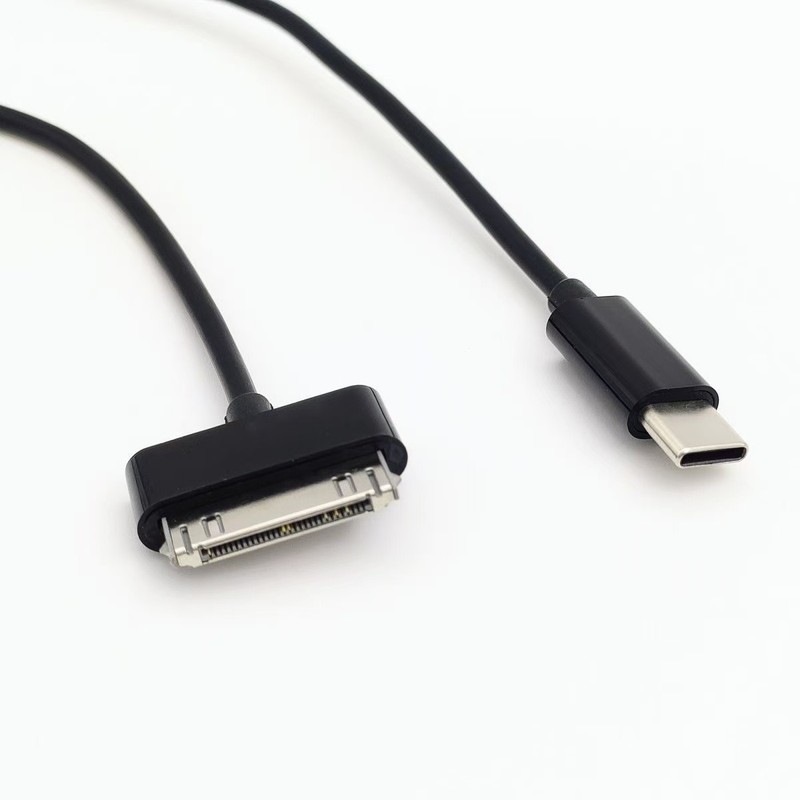USB Type-C to 30pin Sync Charge Cord for Apple iPhone 3 4 iPad 1 2 3 iPod