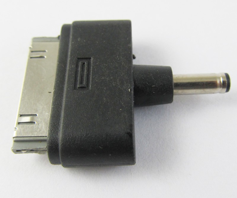 4pcs 1.35 x 3.5mm DC Male to 30pin Male iPod iPhone Dock Power Charger Adapter