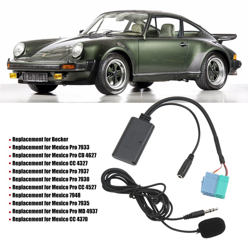 Car Bluetooth Audio Adapter Cable, Audio AUX Input Adapter Wire Bluetooth 5.0... gallery