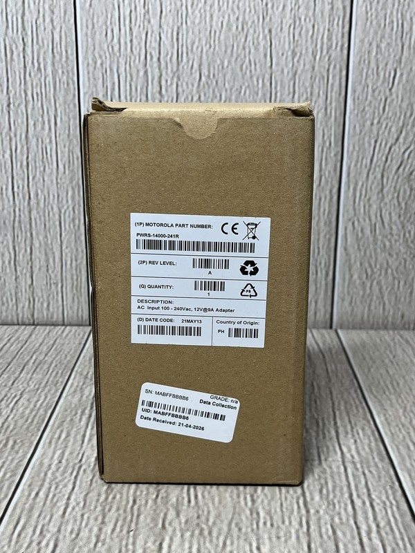 Motorola PWRS-14000-241R Adapter Input 100 - 240Vac 12V 9A