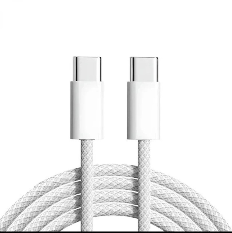 2 Pack Apple USB-C Braided Cable Charger For Apple iPhone Or Any USB-C device!!