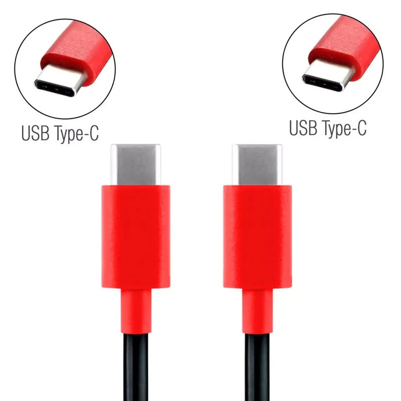 NEW!! 2 PACK!! Verizon 6Ft Charge and Sync Cable for USB-C Devices - Black/Red gallery