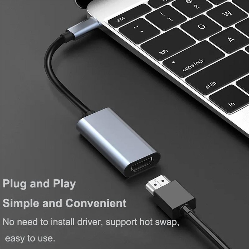 Type C to HD Adapter 4K 30HZ Cable Lot M3 A4T9 L2M5 M6K8 X2I8 M1Q9 V5J8 gallery
