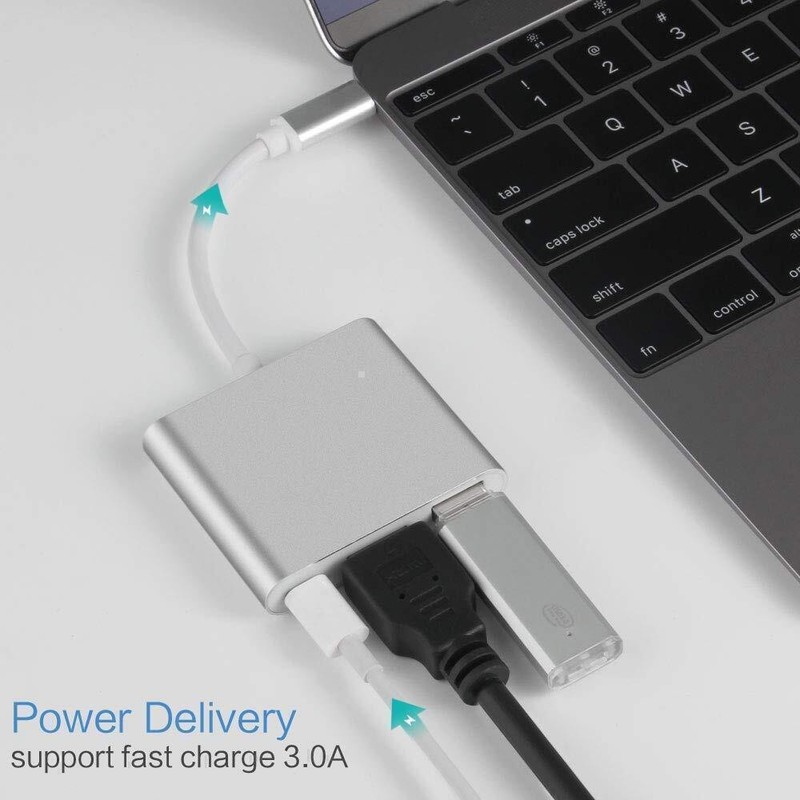 USB Type C to HDMI HDTV TV Cable Adapter Converter Hub for Macbook Android Phone gallery