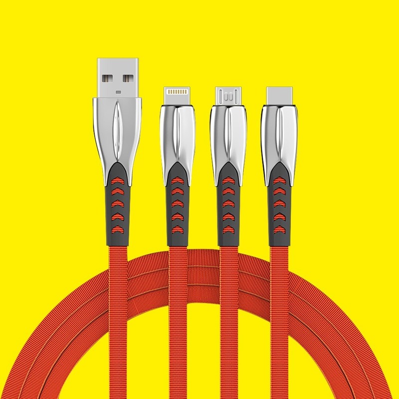 High Stability Home Heavy Duty 3in1 USB C Cable 5ft for Samsung Galaxy S22 S901U