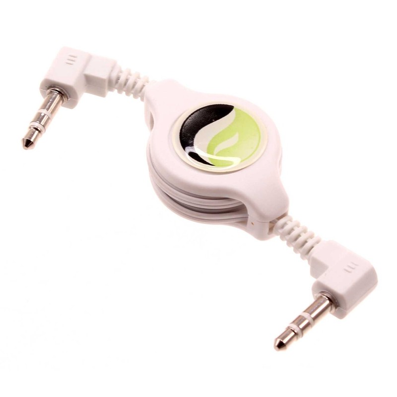 For Samsung Galaxy A25 5G/A23 5G – Retractable Aux Cable 3.5mm Adapter Car