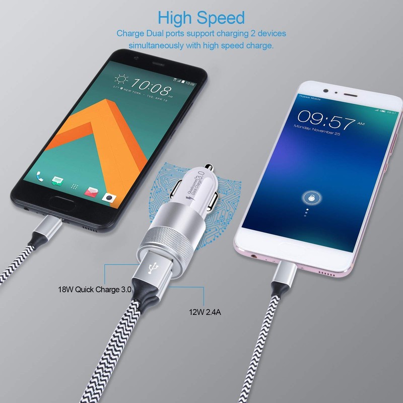 USB Fast Charger Kit for Samsung Galaxy A17 A56 A16 A15 A14 A35 A55 A54 white gallery