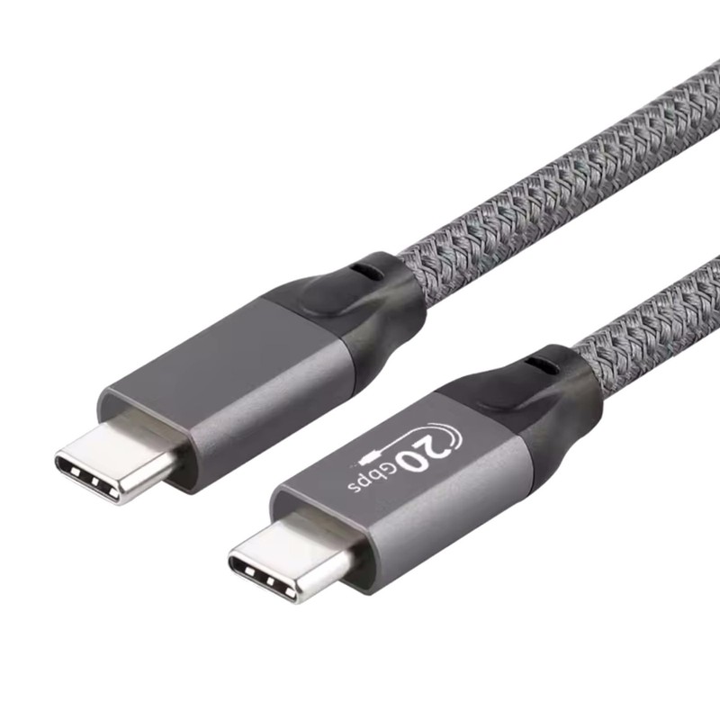 High Speed USB C to USB C Video Display Data Cable For PC Laptop Monitor