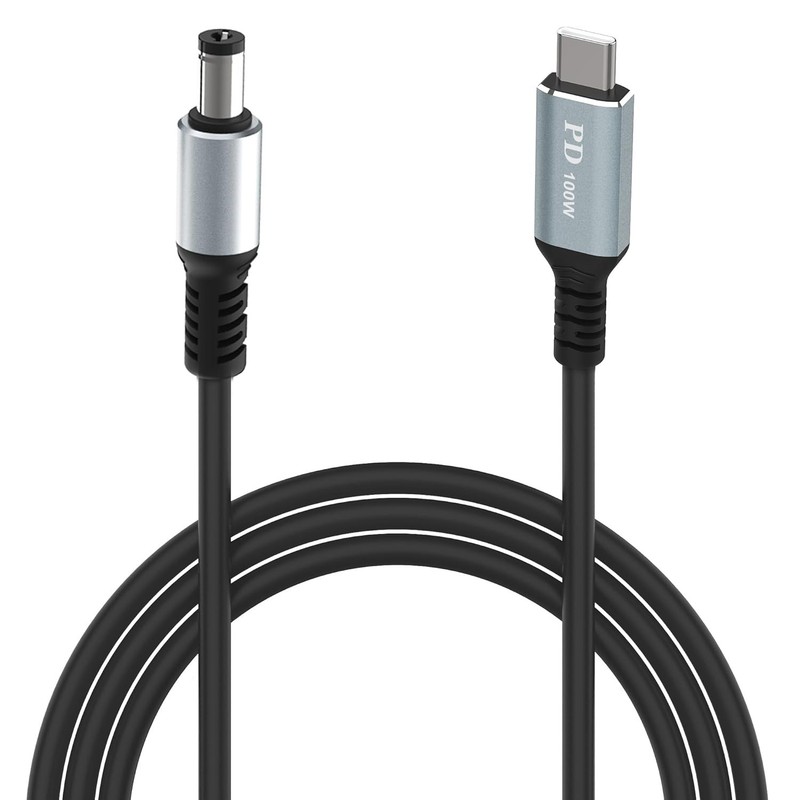 Sovunis USB C to DC Power Charging Cable 3.3FT Type C to DC Adapter