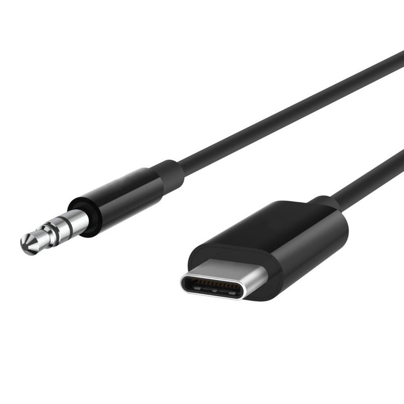 For Sony Xperia Models Audio AUX Cable Braided Nylon USB-C to Jack 3.5mm gallery