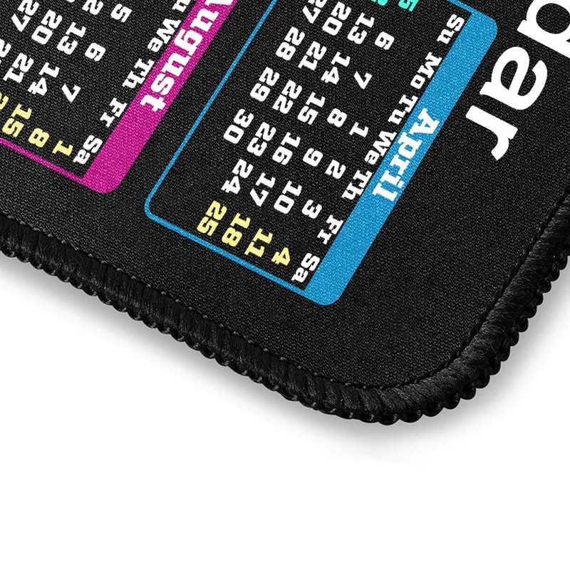 Mouse Pad with Non-Slip Rubber Base, Waterproof Computer Mousepad with Stitch... gallery