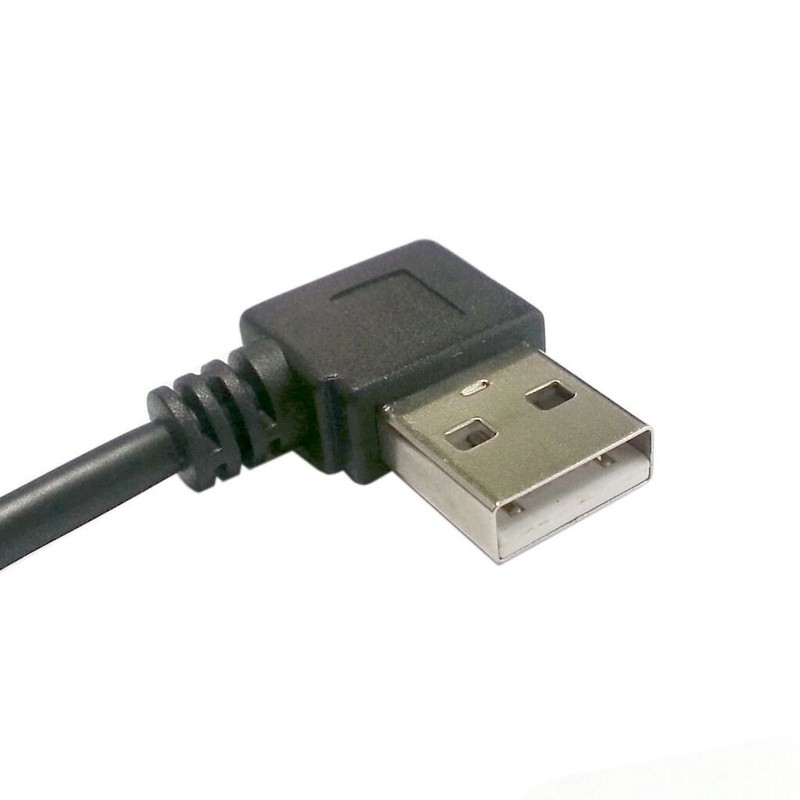 480Mbps USB Right Angled 90 D A type male to Female extension cable 10cm gallery