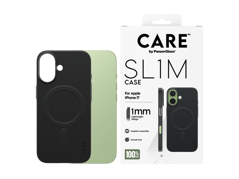 PanzerGlass CARE SL1M Case Black w. MagSafe iP 17 Protection CR17061 gallery