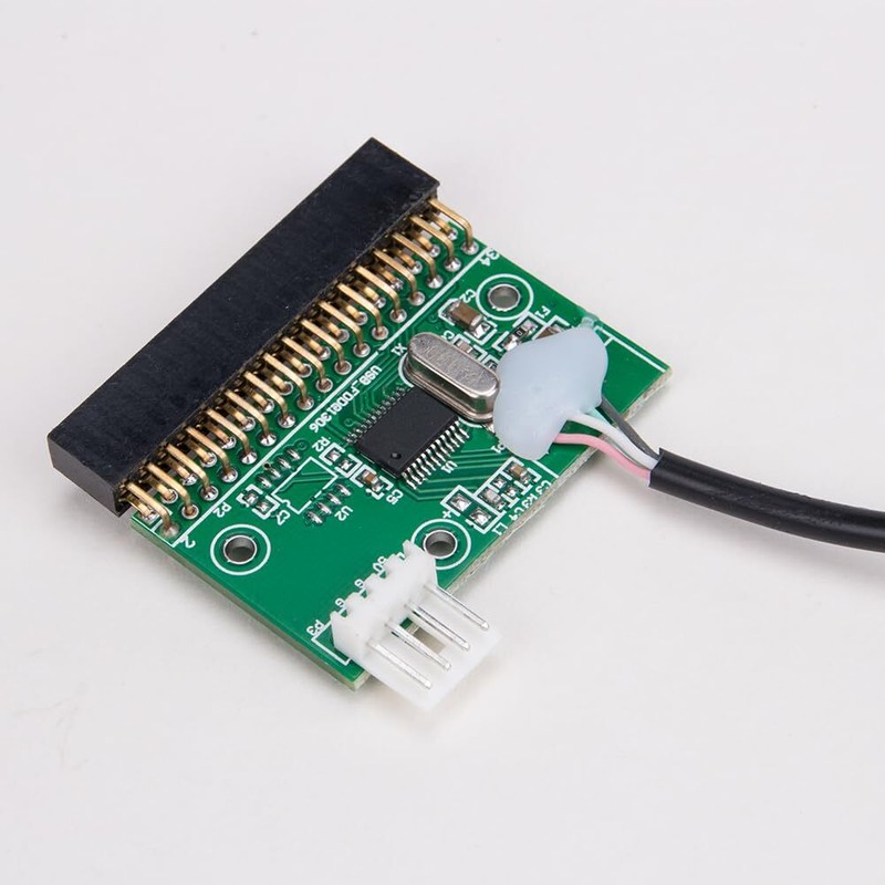 KOOBOOK 1Pcs 1.44MB 3.5" Floppy Drive Connector 34 PIN 34P to USB Cable Adapt... gallery