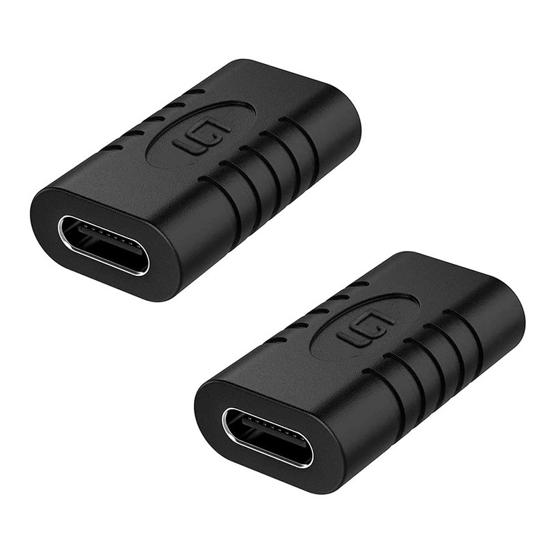 USB Coupler, Female to Female Adapter [2 Pack] USB-USB 3.1 Extender Extension…