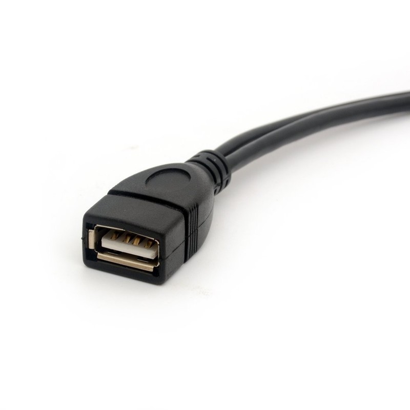 USB 2.0 Y Splitter Cable Power Hub Adapter 1 Female To 2 Male 30cm 1 PCS gallery