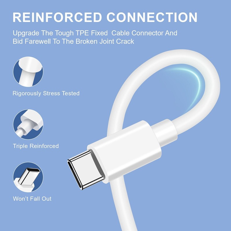For Samsung Galaxy A13 A14 A33 A53 A54 5G Fast Charger USB C Charging Cable Cord gallery