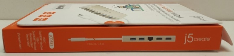 j5create USB Type-C Dual HDMI Slim Dock Adapter gallery