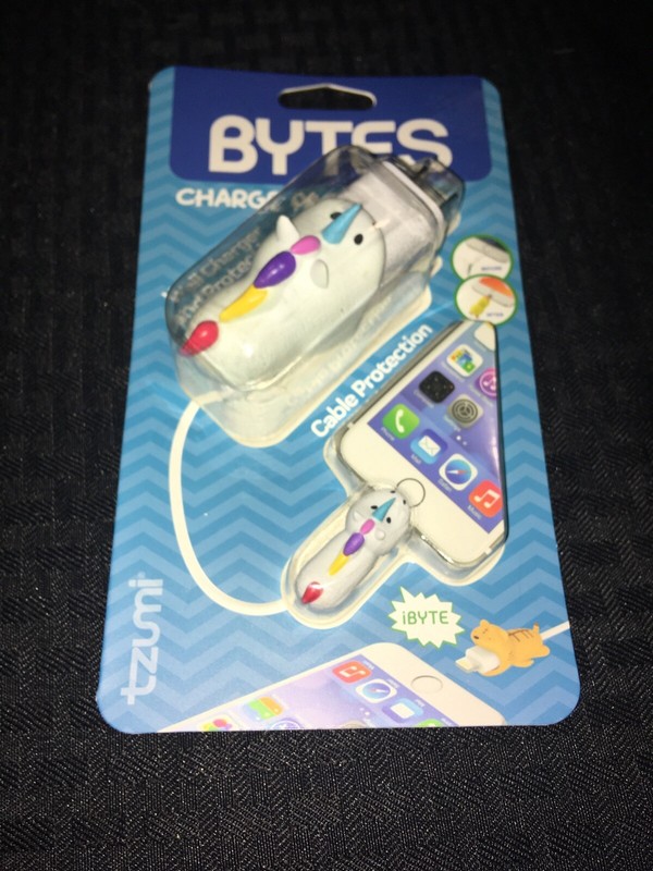 BYTES * Cable Protectors / with wall charger ** PANDA ** Free Shipping