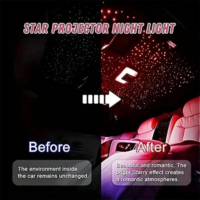 120W Car Charger Star Night Light Fast Charging Cigarette Lighter USB Adapter AU gallery