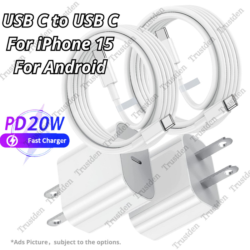 New For iPhone 15 Pro Max Plus iPad Pro Samsung USB-C Fast Charger Type C Cable
