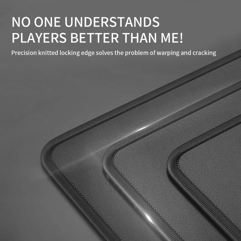3 Pack Mouse Pad, Ultra-Smooth Gaming Mousepad,with Non-Slip Rubber Base Wash... gallery