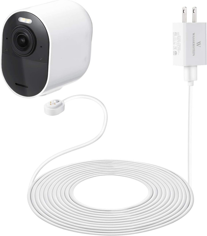 25Ft/7.6M Weatherproof Charging Cable with Quick Charge Adapter Compatible with