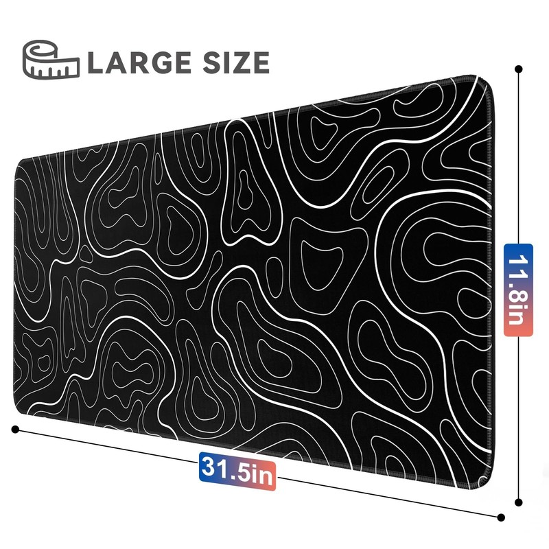 Gaming Mouse Pad Big Mousepad with Non-Slip Rubber Base, 31.5 x 11.8 in XL La... gallery