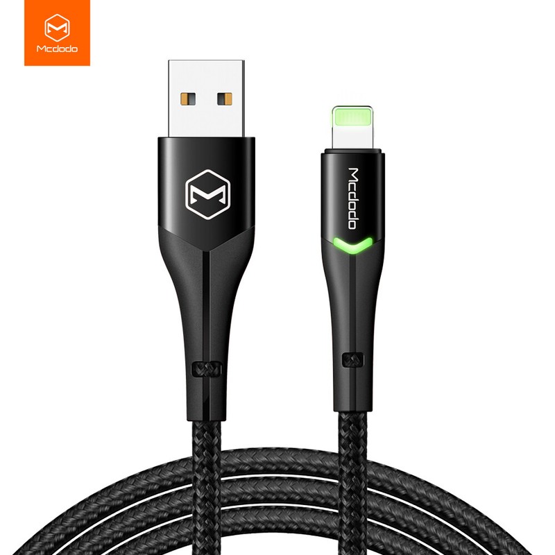 McDodo LED Fast Charger Data Cable for iPhone 14/13/12/11/XS Pro Max XR 7 8 6 SE