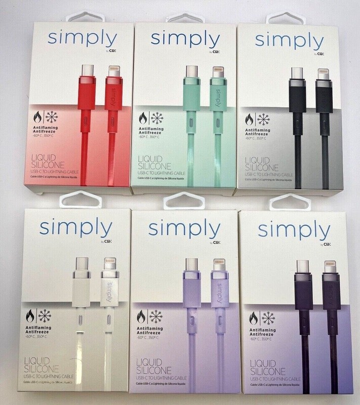 USB-C to 8 pin Cable 4ft, Quick Charging, Fast Data Sync, MFi Certified Iphone
