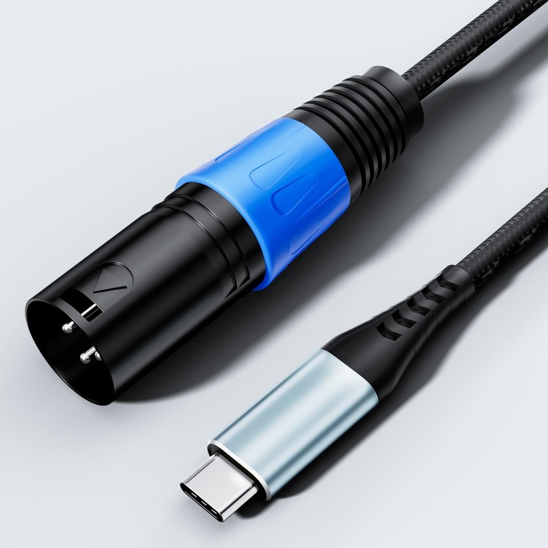 USB C to XLR Male Speaker Cable, 10 Feet Smartphone USB Type-C to XLR Output ... gallery