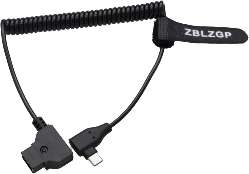 USB C Phone Tablet Device Type C to D Tap Power Supply Cable for Camera (Elbow T gallery