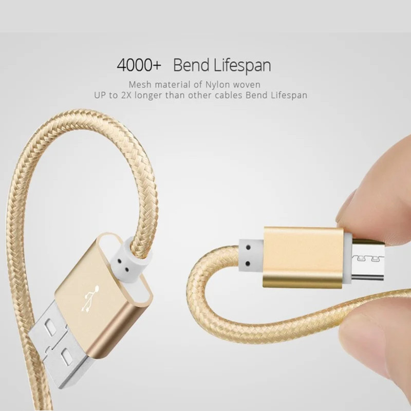 3/6Pack Braided USB C Type-C Fast Charging Data SYNC Charger Cable Cord 10FT Lot gallery