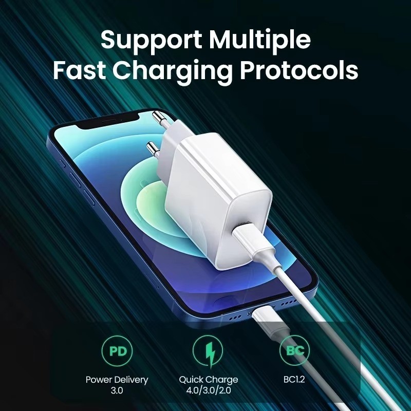 30W PD USB-C Fast Charging Cable for iPhone 14 13 12 11 XS XR X 8 Plus 7